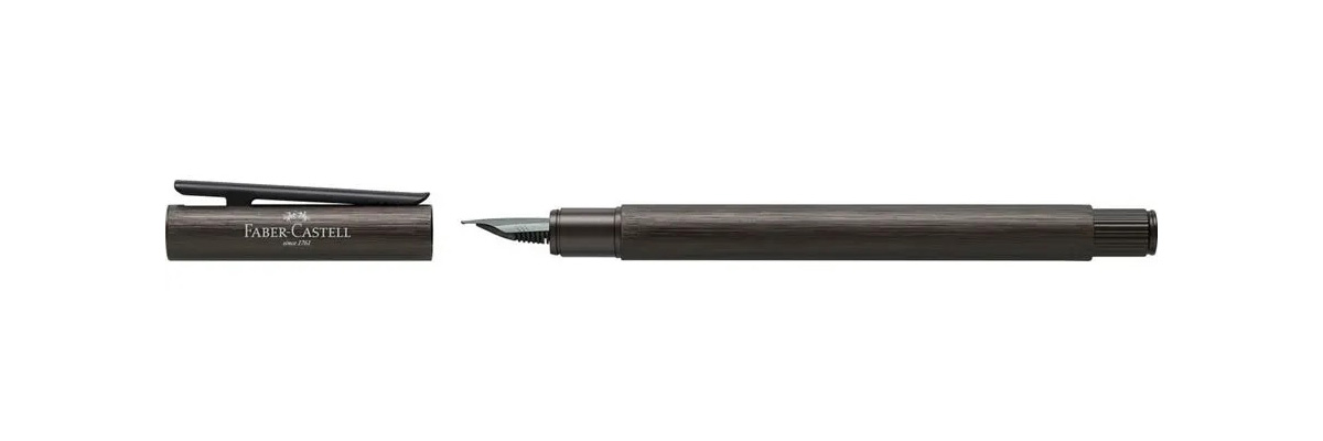 Faber Castell - Neo Slim - Stilografica - Aluminium gun metal Faber Castell - Neo Slim - Stilografica - Aluminium gun metal