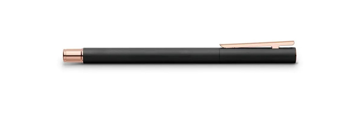 Faber Castell - Neo Slim - Roller - Nera Oro Rosa Faber Castell - Neo Slim - Roller - Nera Oro Rosa