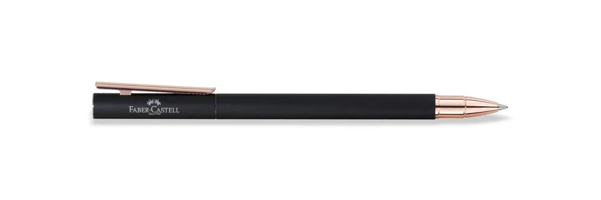 Faber Castell - Neo Slim - Roller - Nera Oro Rosa Faber Castell - Neo Slim - Roller - Nera Oro Rosa