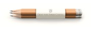 Graf von Faber Castell - 3 matite di ricambio Matita Perfetta - Cognac Graf von Faber Castell - 3 matite di ricambio Matita Perfetta - Cognac
