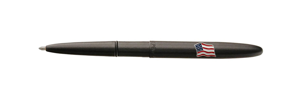 Fisher - Space Pen - Bullet - Nera Satinata Bandiera Americana Fisher - Space Pen - Bullet - Nera Satinata Bandiera Americana