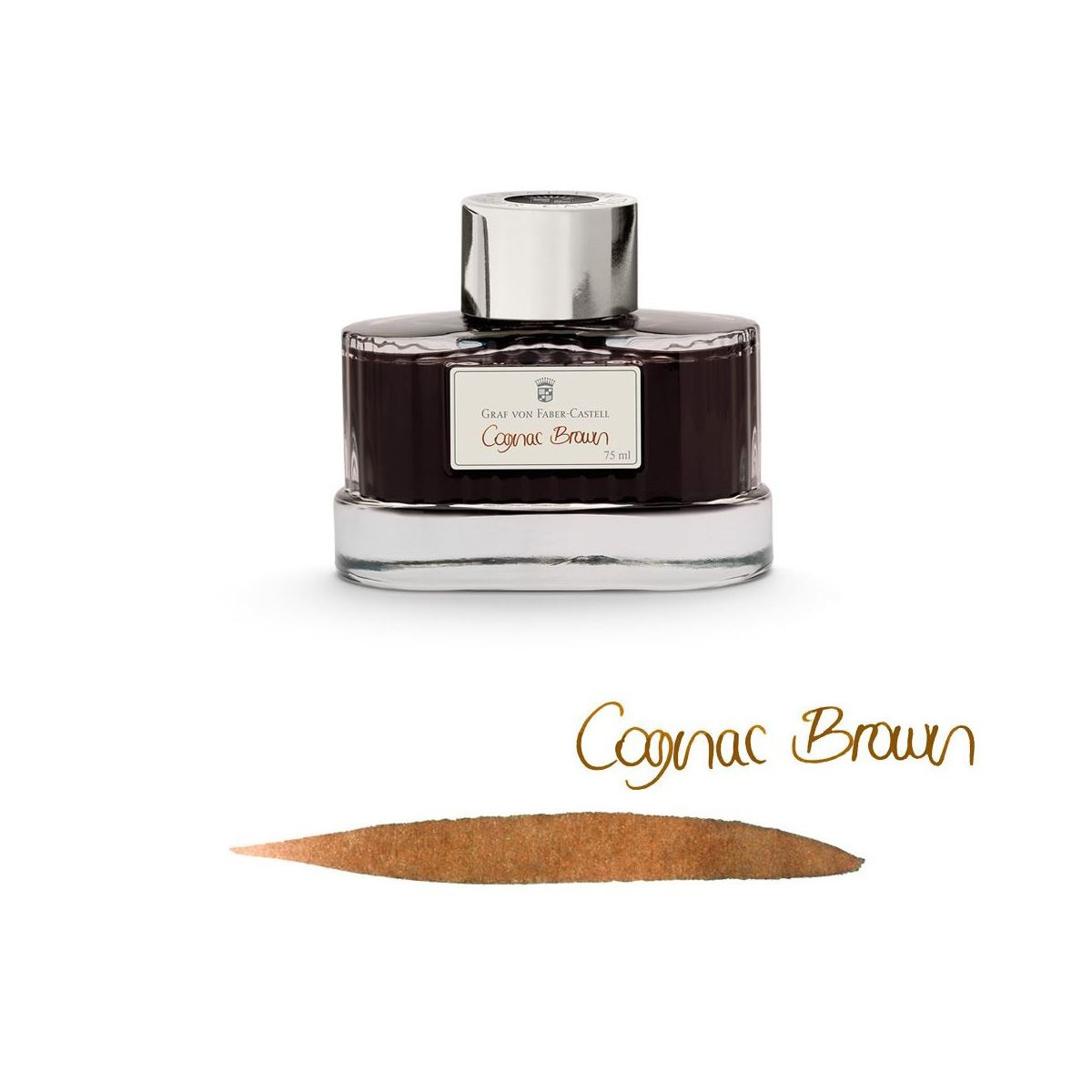 141016 - Graf Von Faber Castell - Ink - Cognac Brown 141016 - Graf Von Faber Castell - Ink - Cognac Brown