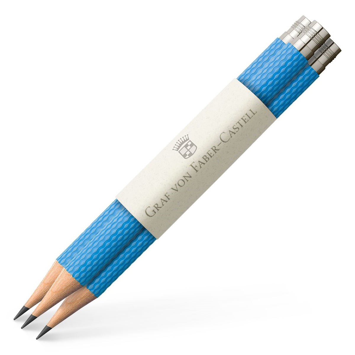 Graf von Faber Castell - 3 spare pencils Perfect Pencil - Gulf Blue Graf von Faber Castell - 3 spare pencils Perfect Pencil - Gulf Blue