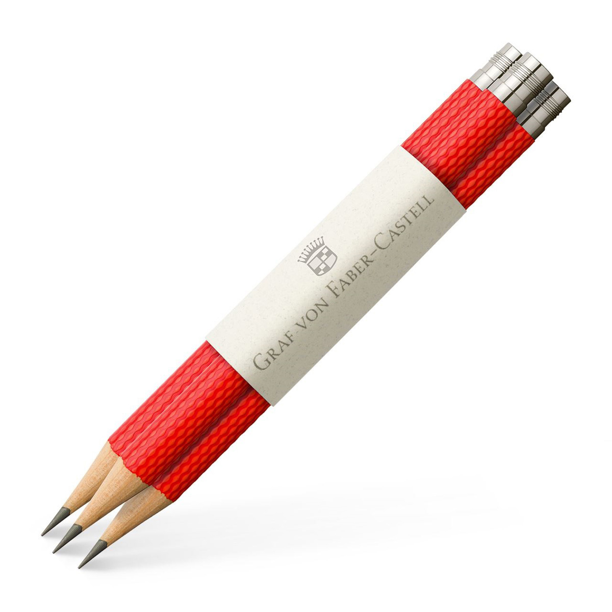 Graf von Faber Castell - 3 spare pencils Perfect Pencil - India Red Graf von Faber Castell - 3 spare pencils Perfect Pencil - India Red