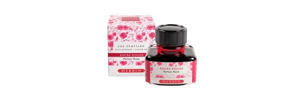 Rosso - Profumo Rosa - Inchiostro Herbin Rosso - Profumo Rosa - Inchiostro Herbin