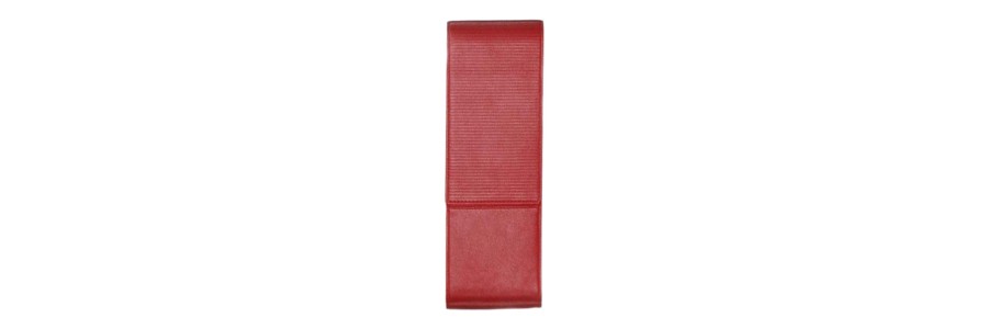 Lamy - Pen Case Lines - For 2 Pens Red Lamy - Pen Case Lines - For 2 Pens Red