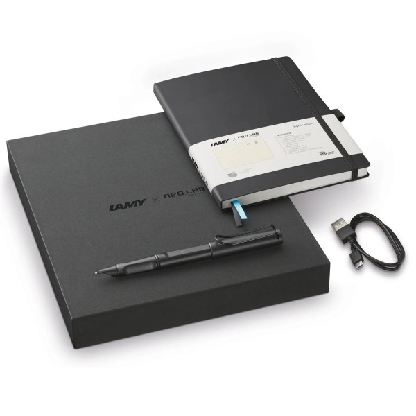 Lamy - Safari all black ncode SET Ballpen - Digital Notebook
