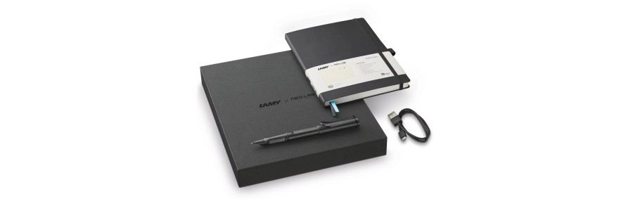 Lamy Safari all black ncode SET Ballpen - Digital Notebook Lamy Safari all black ncode SET Ballpen - Digital Notebook