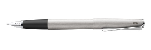 Lamy - Studio - Fountain Pen - Matt Brushed Steel Lamy - Studio - Fountain Pen - Matt Brushed Steel