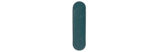 Leonardo Officina Italiana - Astuccio Portapenne - 1 Posto Verde Petrolio