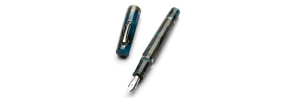 Leonardo Officina Italiana - Dodici (Twelve) - Magmatica ST - Fountain pen - 14kt. Gold Nib Leonardo Officina Italiana - Dodici (Twelve) - Magmatica ST - Fountain pen - 14kt. Gold Nib