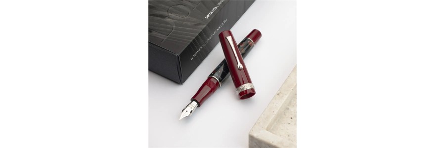 Leonardo Officina Italiana - Momento Zero - Marmo Pompei ST - Stilografica Leonardo Officina Italiana - Momento Zero - Marmo Pompei ST - Stilografica