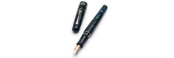 Leonardo Officina Italiana - MZ Grande - Il potere dei fiori - Fiordaliso Blue - Fountain pen Leonardo Officina Italiana - MZ Grande - Il potere dei fiori - Fiordaliso Blue - Fountain pen