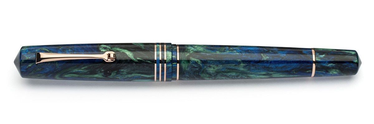 Leonardo Officina Italiana - MZ Grande - Il potere dei fiori - Fiordaliso Blue - Fountain pen Leonardo Officina Italiana - MZ Grande - Il potere dei fiori - Fiordaliso Blue - Fountain pen