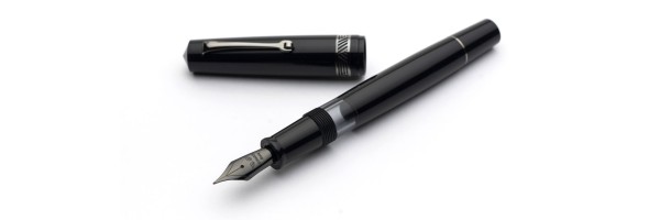 Leonardo Officina Italiana - Momento Magico - Glossy Anima Nera RT - Fountain pen - Steel nib Leonardo Officina Italiana - Momento Magico - Glossy Anima Nera RT - Fountain pen - Steel nib