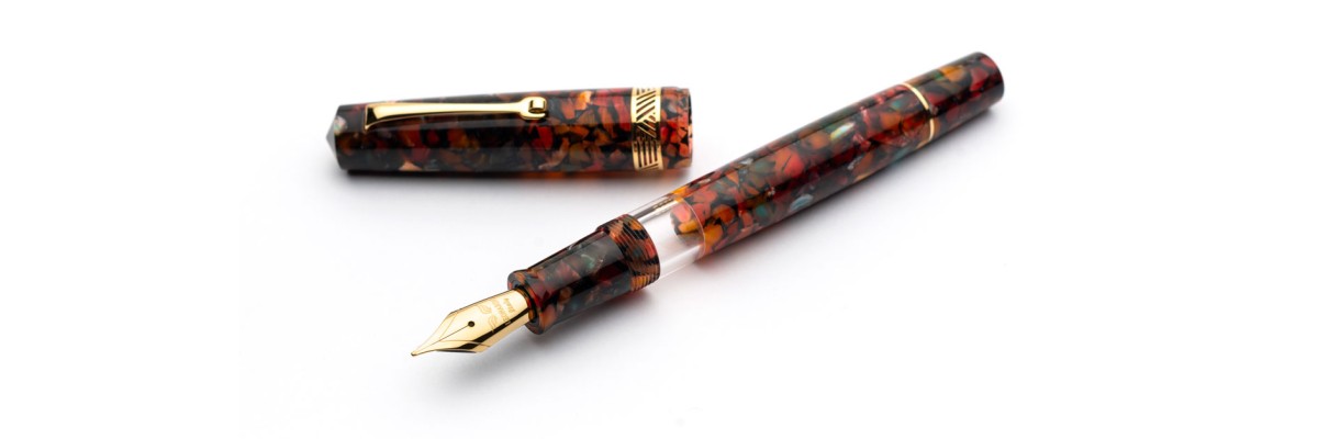 Leonardo Officina Italiana - Momento Magico - Millefiori GT - Fountain pen - Gold nib Leonardo Officina Italiana - Momento Magico - Millefiori GT - Fountain pen - Gold nib