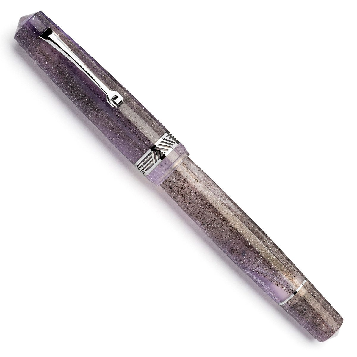 Leonardo Officina Italiana - Momento Magico - Amethyst ST 2025 - Fountain pen - Steel nib