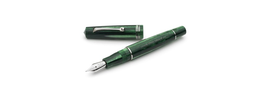 Leonardo Officina Italiana - Momento Zero resina - Green Alga CT - Stilografica - Pennino oro Leonardo Officina Italiana - Momento Zero resina - Green Alga CT - Stilografica - Pennino oro