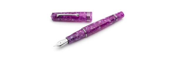 Leonardo Officina Italiana - Momento Zero resina - Lavanda CT - Stilografica - Pennino oro Leonardo Officina Italiana - Momento Zero resina - Lavanda CT - Stilografica - Pennino oro