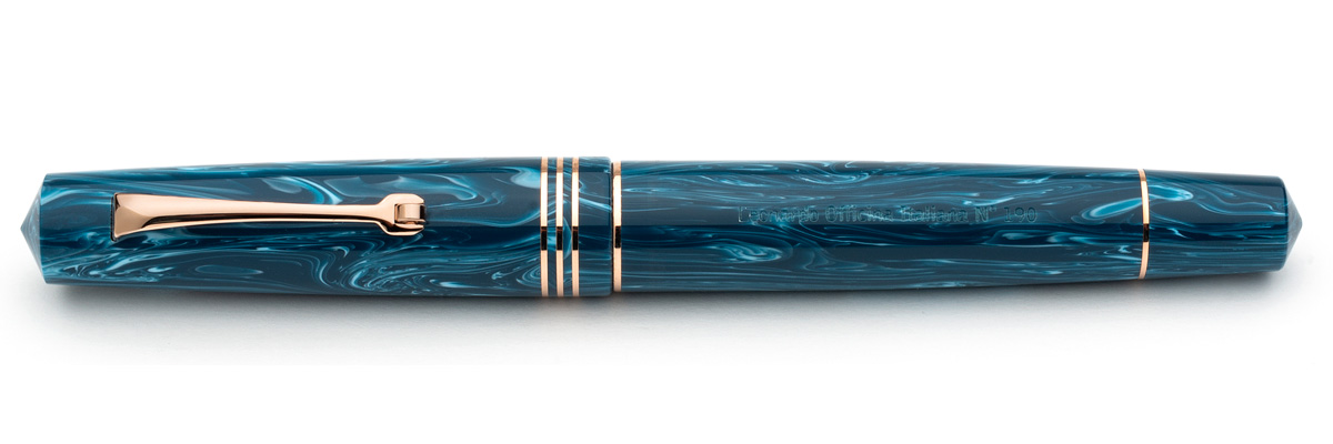 Leonardo Officina Italiana - Momento Zero resin - Positano RGT - Fountain pen - Gold nib Leonardo Officina Italiana - Momento Zero resin - Positano RGT - Fountain pen - Gold nib