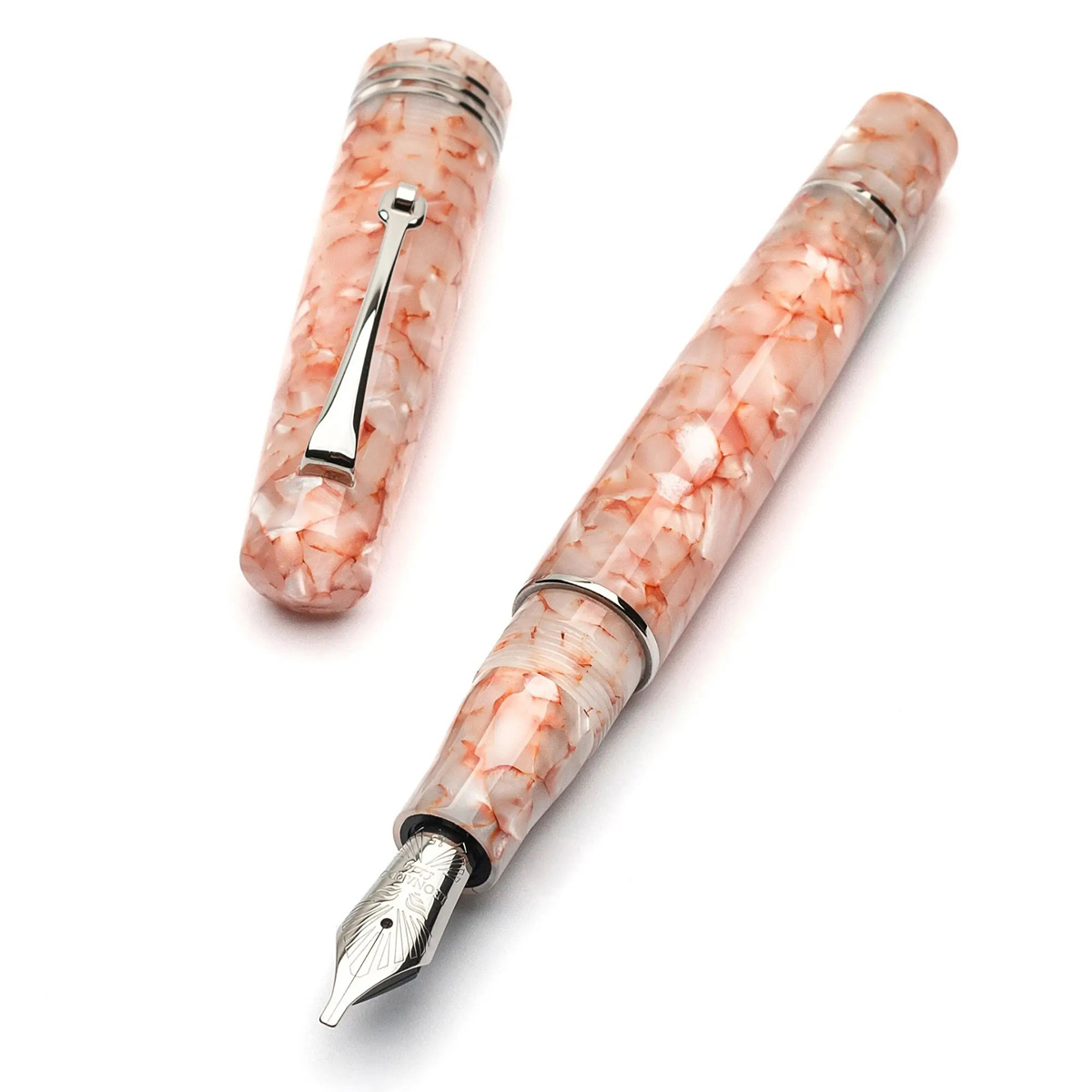 Leonardo Officina Italiana - Momento Zero resina - Angel Skin ST - Stilografica - Pennino acciaio Leonardo Officina Italiana - Momento Zero resina - Angel Skin ST - Stilografica - Pennino acciaio
