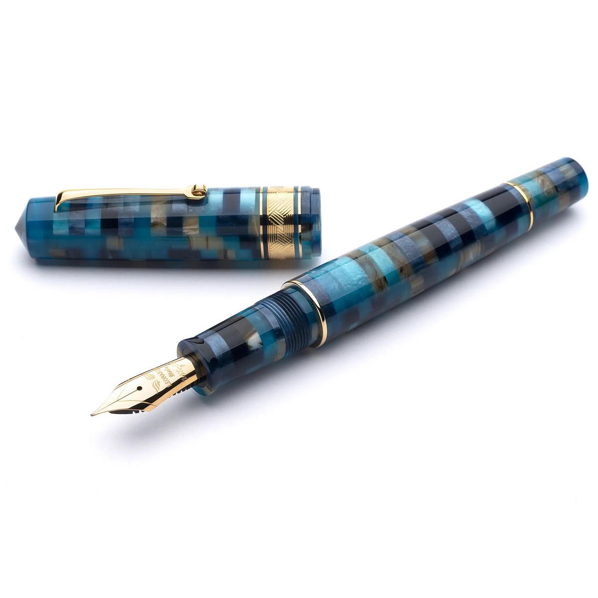 Leonardo Officina Italiana - Mosaico - Hawaii GT - Stilografica Leonardo Officina Italiana - Mosaico - Hawaii GT - Stilografica