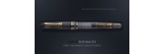 Leonardo Officina Italiana - Momento Zero Pura Gold Anthracite Grey - Stilografica - Pennino dorato Leonardo Officina Italiana - Momento Zero Pura Gold Anthracite Grey - Stilografica - Pennino dorato