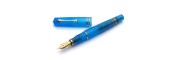 Leonardo Officina Italiana - Momento Zero Pura Gold Aqua Blue - Stilografica - Pennino oro giallo Leonardo Officina Italiana - Momento Zero Pura Gold Aqua Blue - Stilografica - Pennino oro giallo