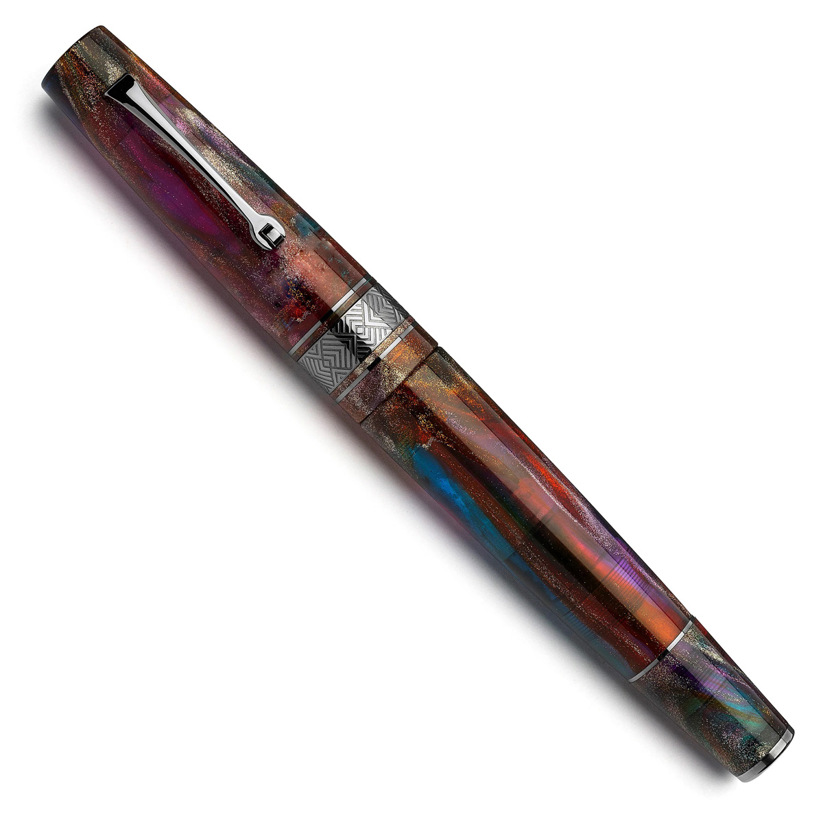Leonardo Officina Italiana - Supernova PM5 RT 14k #8 Gold nib - Ruthenium finishes Leonardo Officina Italiana - Supernova PM5 RT 14k #8 Gold nib - Ruthenium finishes