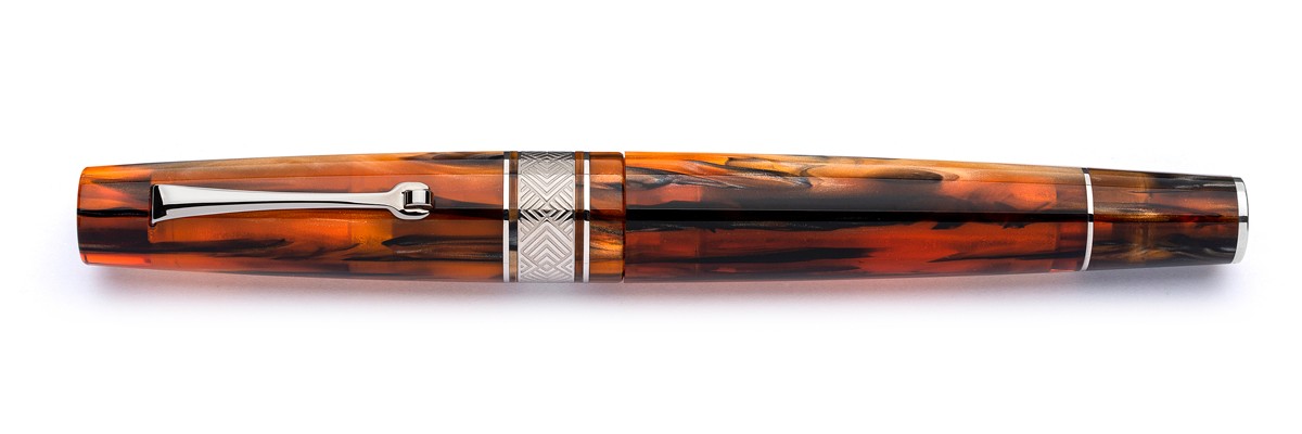 Leonardo Officina Italiana - Supernova Regular Size - Caramel ST - Fountain pen - Steel nib