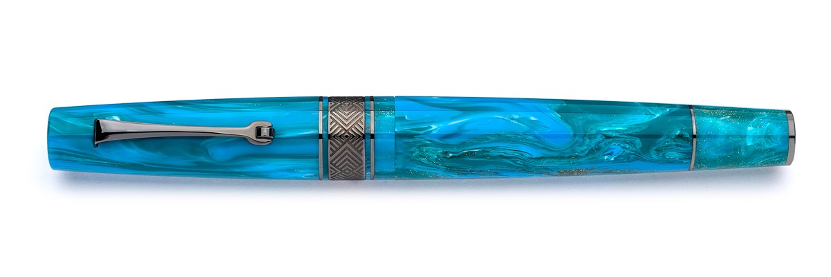 Leonardo Officina Italiana - Supernova Regular Size - Star Light Blue RT - Stilografica - Pennino acciaio Leonardo Officina Italiana - Supernova Regular Size - Star Light Blue RT - Stilografica - Pennino acciaio