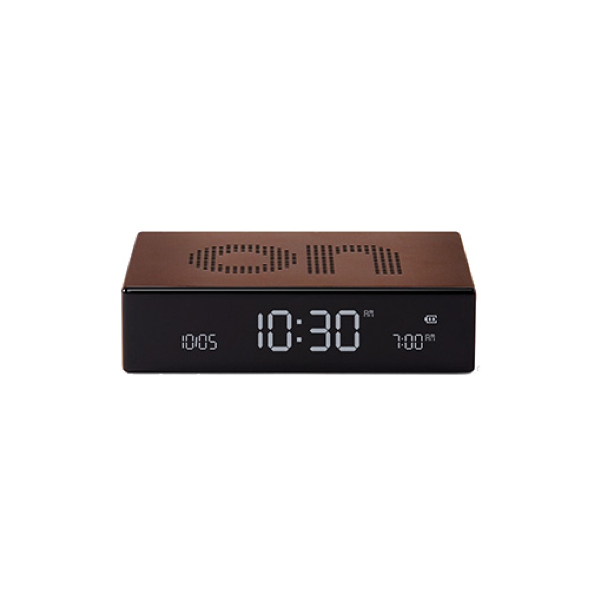Lexon - Flip Premium - Sveglia LCD reversibile - Bronze Lexon - Flip Premium - Sveglia LCD reversibile - Bronze