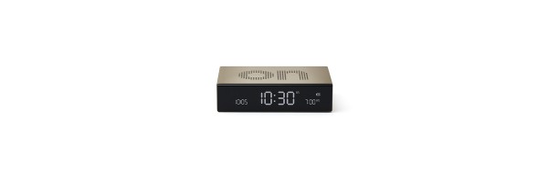 Lexon - Flip Premium - Reversible LCD alarm clock - Gold Lexon - Flip Premium - Reversible LCD alarm clock - Gold