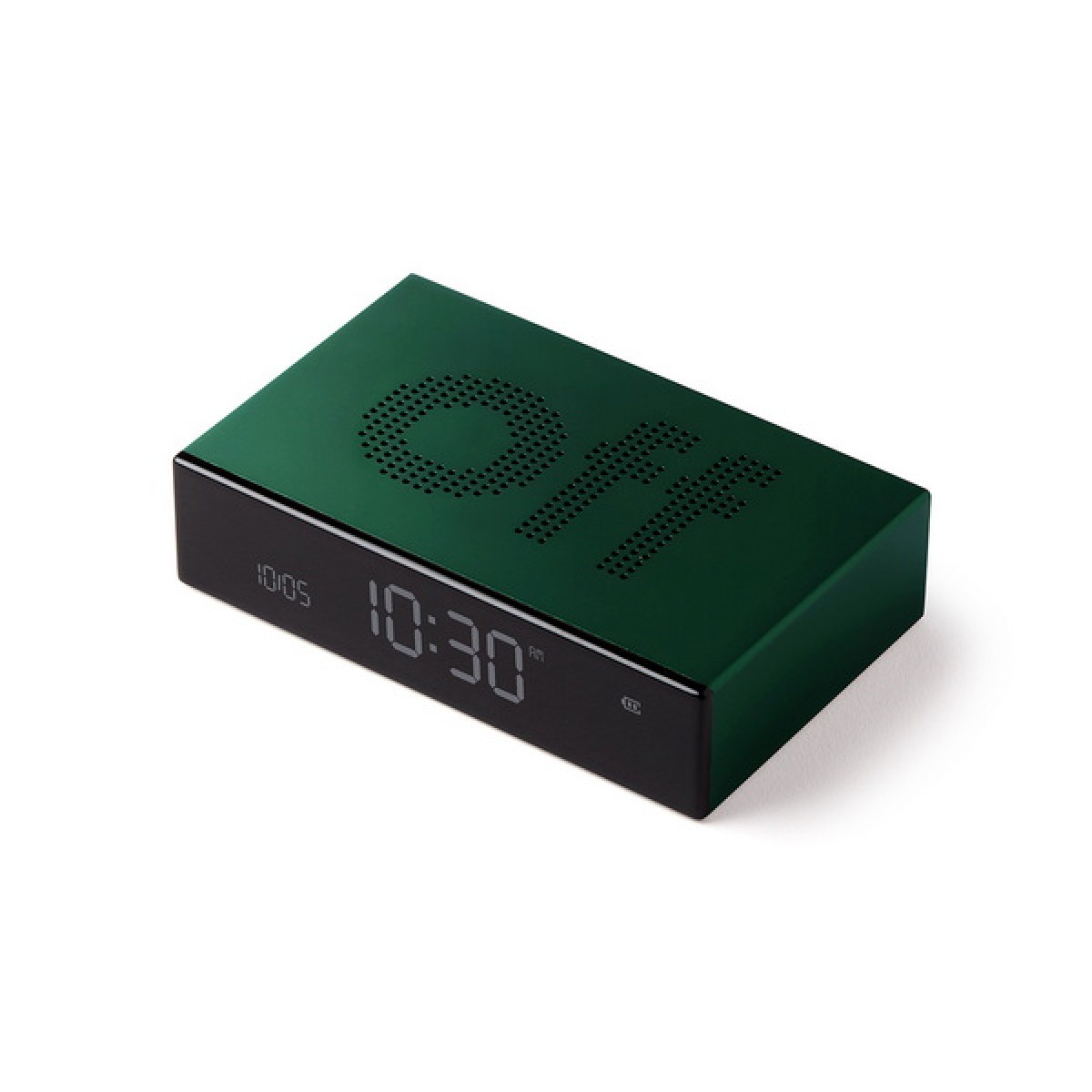 Lexon - Flip Premium - Sveglia LCD reversibile - Dark Green Lexon - Flip Premium - Sveglia LCD reversibile - Dark Green