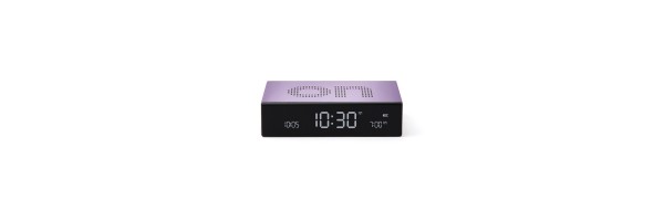 Lexon - Flip Premium - Reversible LCD alarm clock - Light Lilac Lexon - Flip Premium - Reversible LCD alarm clock - Light Lilac
