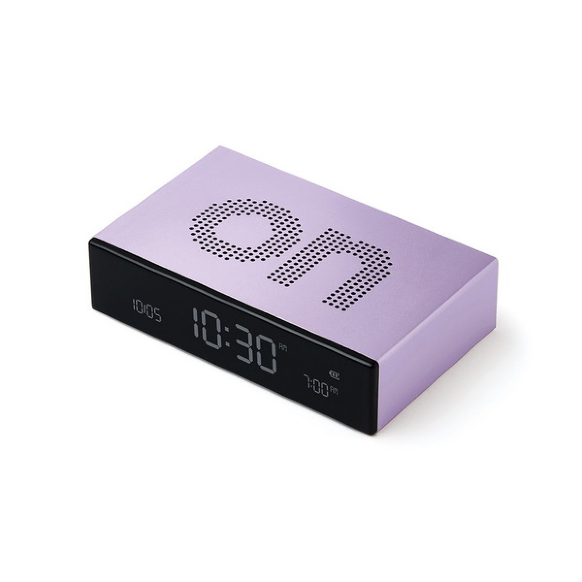 Lexon - Flip Premium - Reversible LCD alarm clock - Light Lilac Lexon - Flip Premium - Reversible LCD alarm clock - Light Lilac
