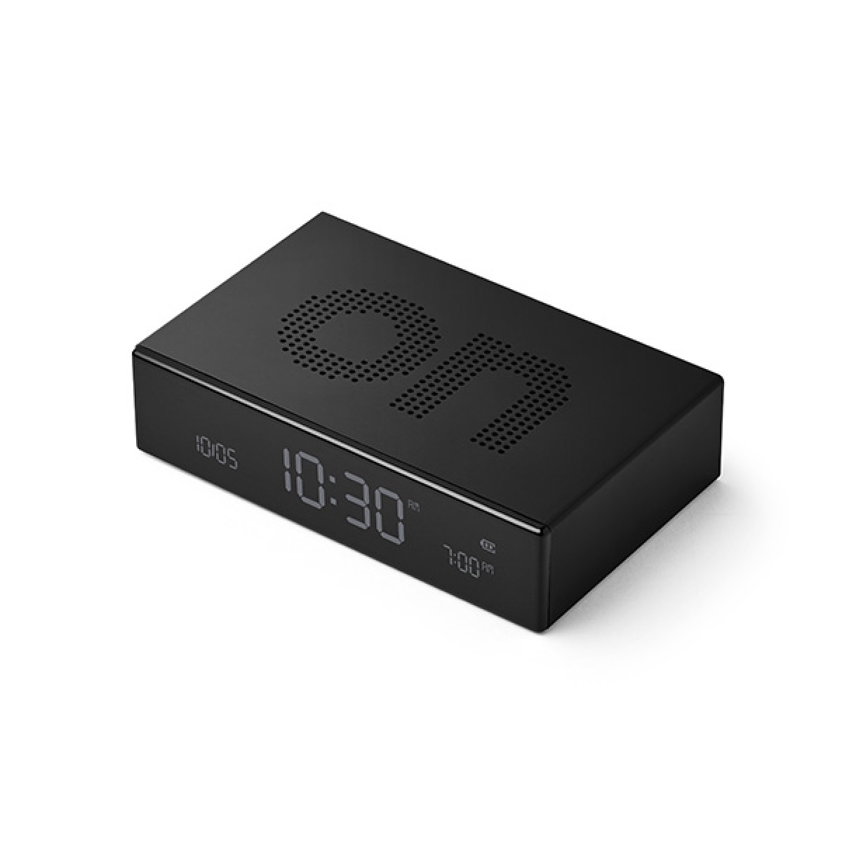 Lexon - Flip Premium - Reversible LCD alarm clock - Black Lexon - Flip Premium - Reversible LCD alarm clock - Black