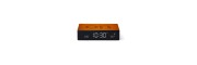 Lexon - Flip Premium - Reversible LCD alarm clock - Orange Lexon - Flip Premium - Reversible LCD alarm clock - Orange