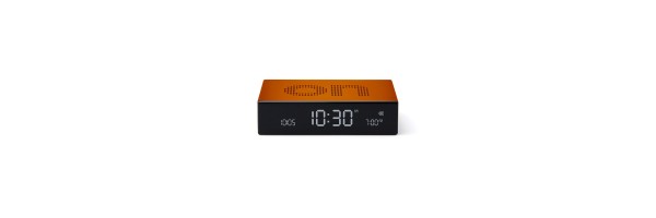 Lexon - Flip Premium - Reversible LCD alarm clock - Orange Lexon - Flip Premium - Reversible LCD alarm clock - Orange