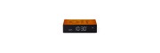 Lexon - Flip Premium - Reversible LCD alarm clock - Orange Lexon - Flip Premium - Reversible LCD alarm clock - Orange