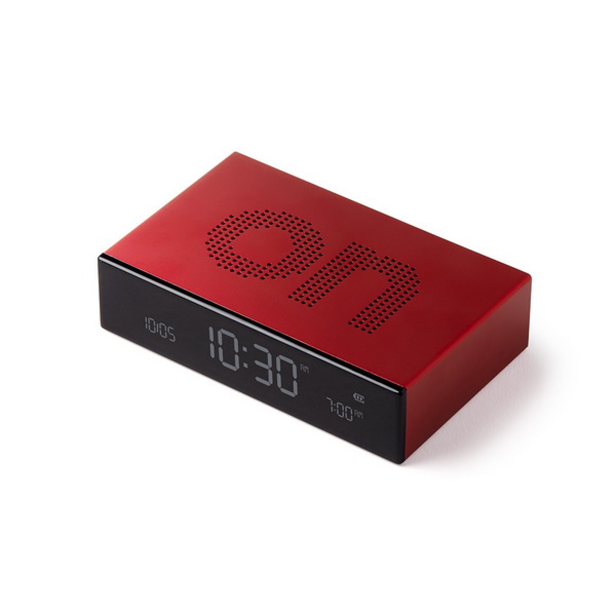 Lexon - Flip Premium - Reversible LCD alarm clock - Red Lexon - Flip Premium - Reversible LCD alarm clock - Red