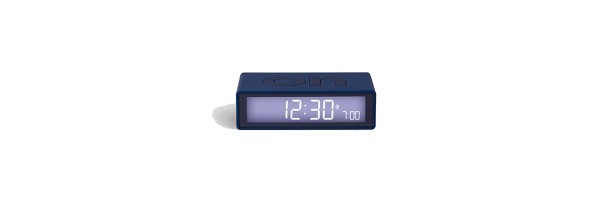 Lexon - Flip - Reversible LCD alarm clock - Dark Blue Lexon - Flip - Reversible LCD alarm clock - Dark Blue
