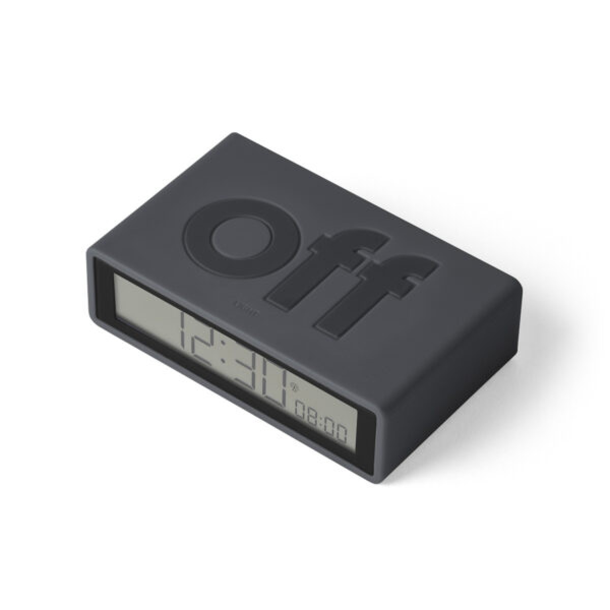 Lexon - Flip - Reversible LCD alarm clock - Black Lexon - Flip - Reversible LCD alarm clock - Black