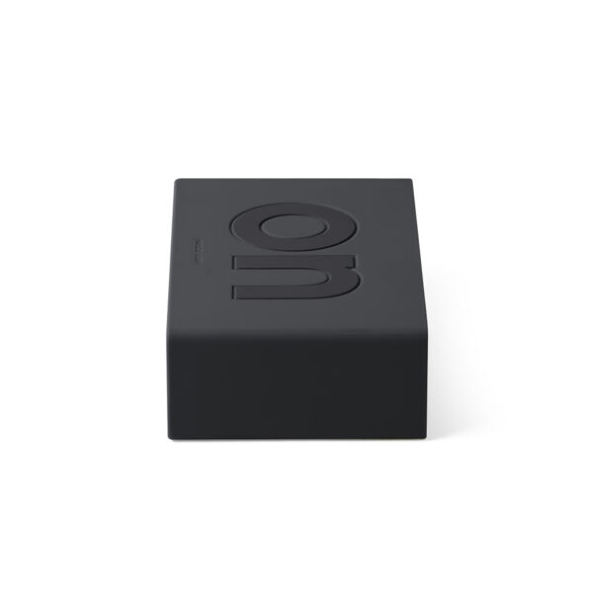 Lexon - Flip - Reversible LCD alarm clock - Black Lexon - Flip - Reversible LCD alarm clock - Black