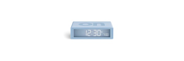 Lexon - Flip - Reversible LCD alarm clock - Light Blue Lexon - Flip - Reversible LCD alarm clock - Light Blue