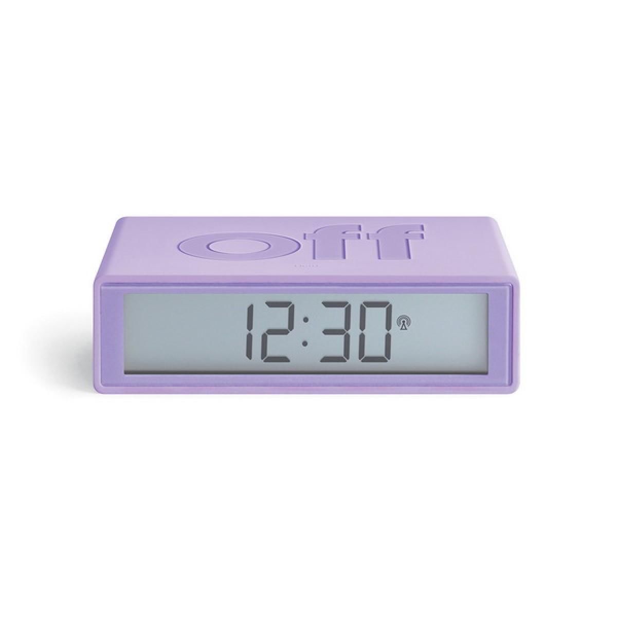 Lexon - Flip - Reversible LCD alarm clock - Light Lilac Lexon - Flip - Reversible LCD alarm clock - Light Lilac