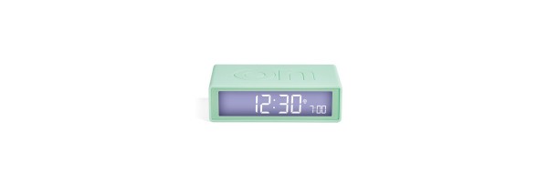 Lexon - Flip - Reversible LCD alarm clock - Mint Lexon - Flip - Reversible LCD alarm clock - Mint