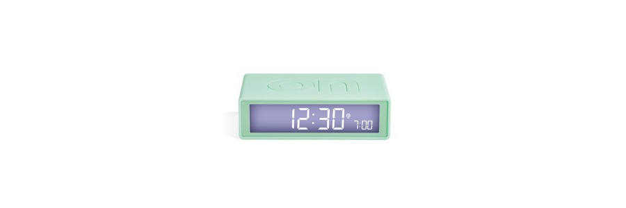 Lexon - Flip - Sveglia LCD reversibile - Mint Lexon - Flip - Sveglia LCD reversibile - Mint