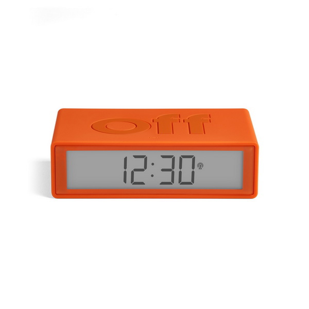 Lexon - Flip - Reversible LCD alarm clock - Orange Lexon - Flip - Reversible LCD alarm clock - Orange