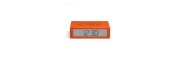 Lexon - Flip - Reversible LCD alarm clock - Orange Lexon - Flip - Reversible LCD alarm clock - Orange